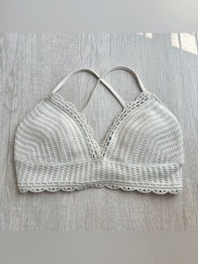 Hollister Crochet Bikini Top